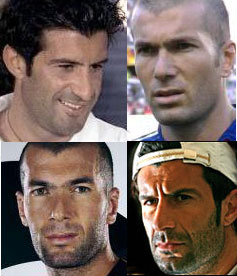 Figo und Zidane